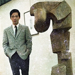 1965年秋山画廊個展