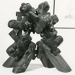 1969みゆき画廊個展作品（神代欅）